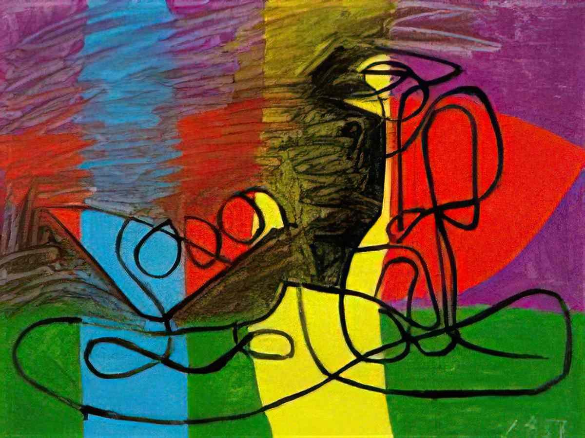 Pablo Picasso carafe et compotier (2) Art A4 Photo Print