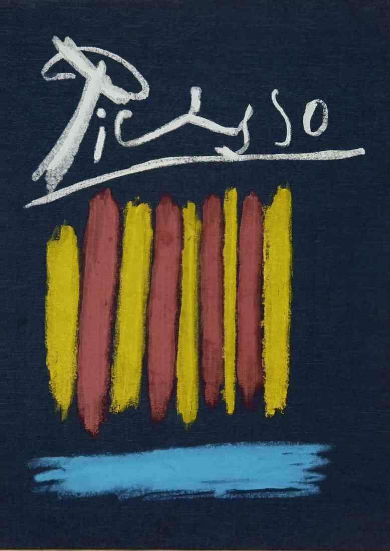 Pablo Picasso catalan use 2 The Blues of Barcelona A4 Photo Print