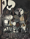 Pablo Picasso claude et paloma Art A4 Photo Print