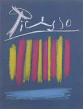 Pablo Picasso composition en jaune, rouge et bleu Art A4 Photo Print