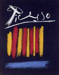 Pablo Picasso composition en jaune, rouge et bleu (1) Art A4 Photo Print