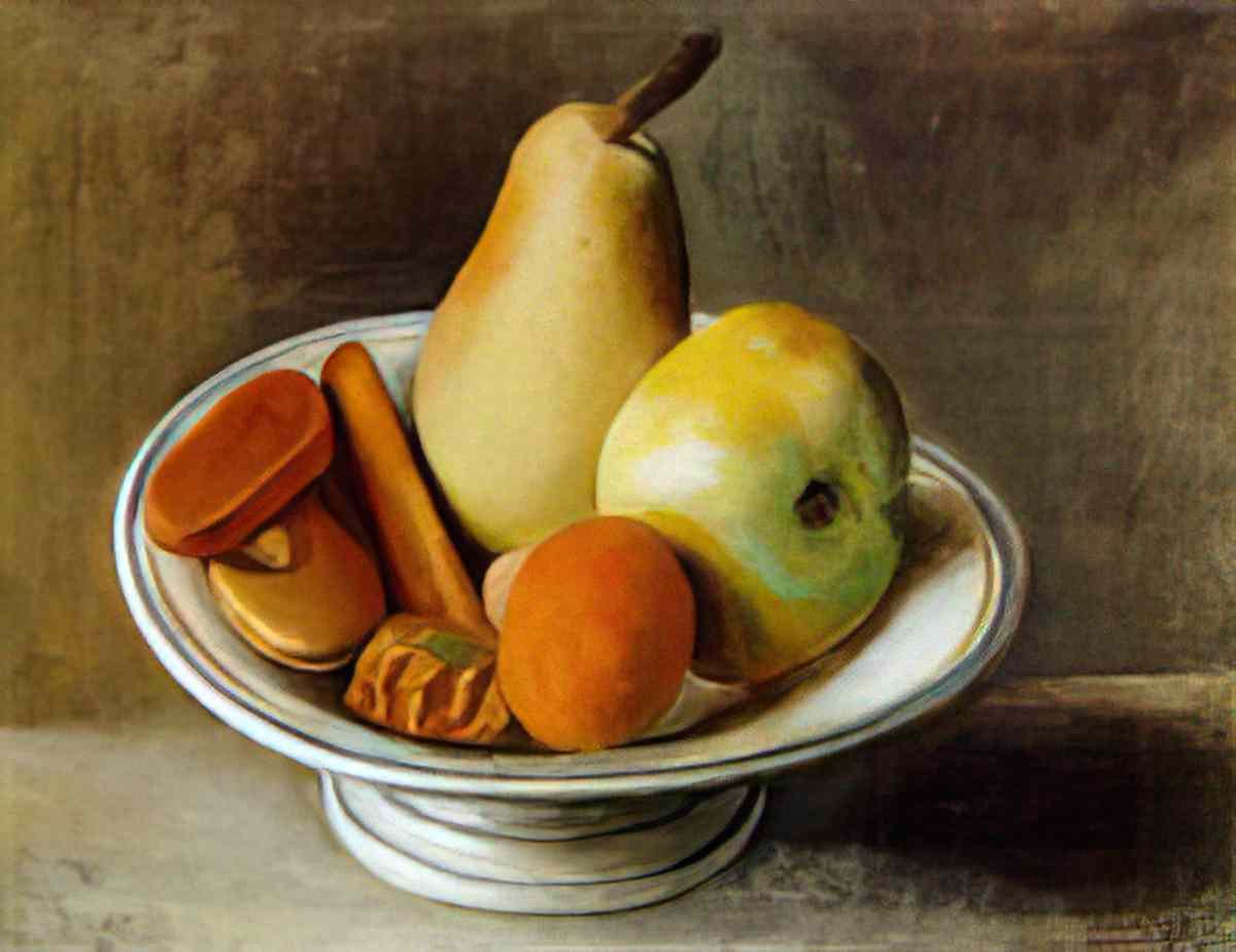 Pablo Picasso compotier avec fruits Art A4 Photo Print