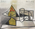 Pablo Picasso compotier et verres (2) Art A4 Photo Print