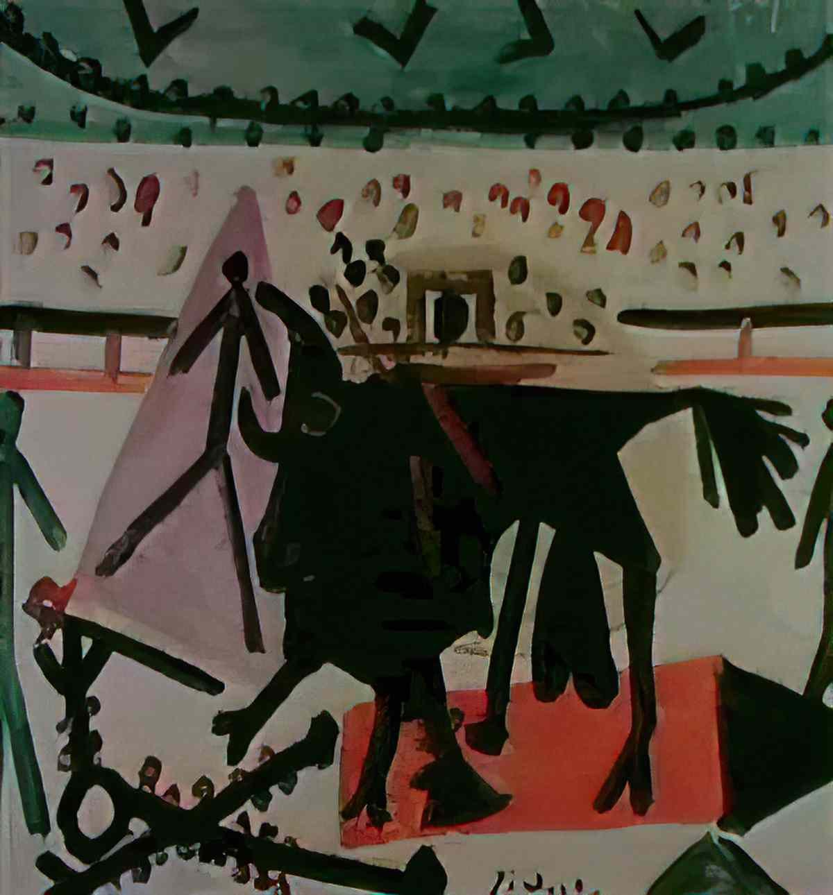 Pablo Picasso corrida (1) Art A4 Photo Print