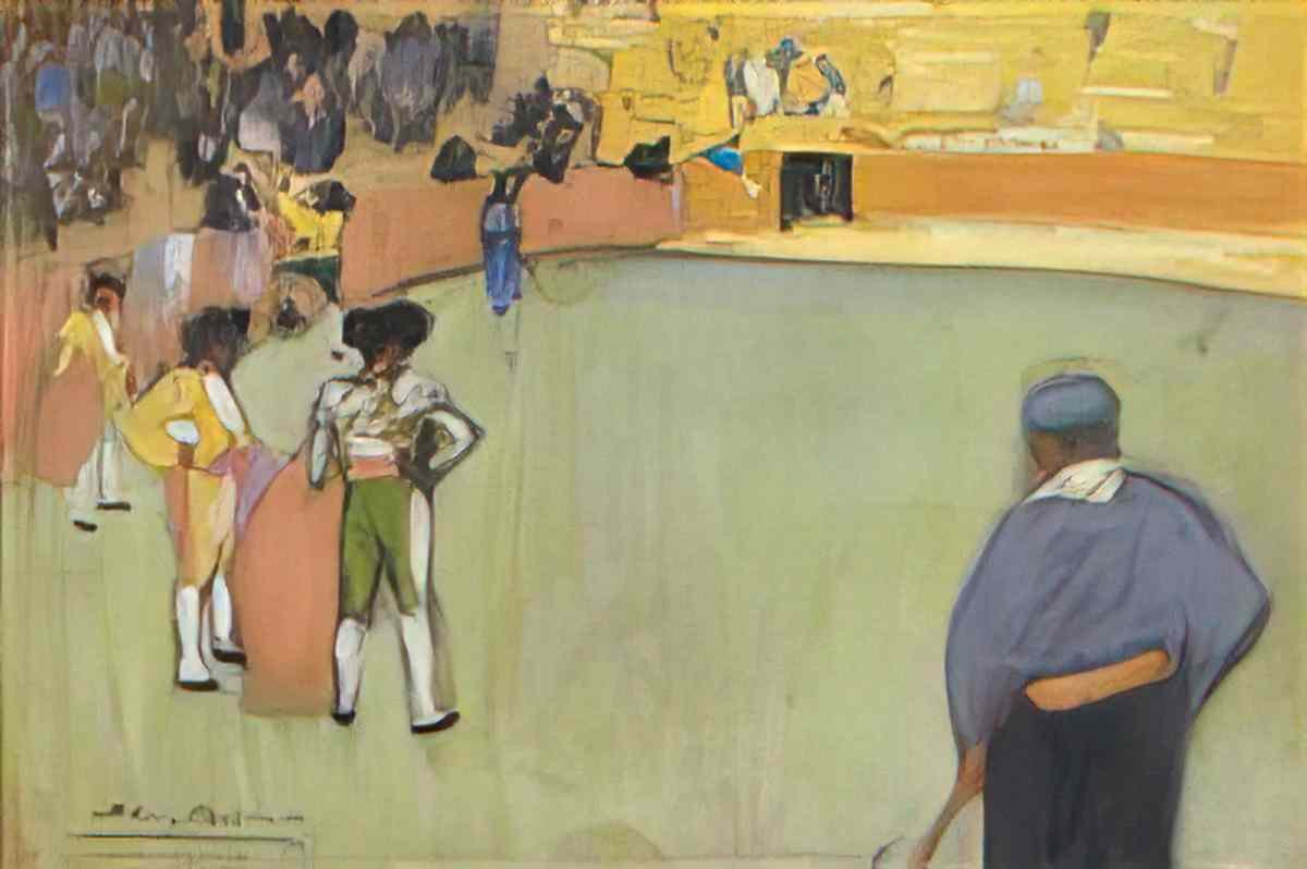 Pablo Picasso course de taureaux (2) Art A4 Photo Print