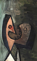 Pablo Picasso deux tetes Art A4 Photo Print