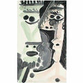 Pablo Picasso deux tetes (1) Art A4 Photo Print