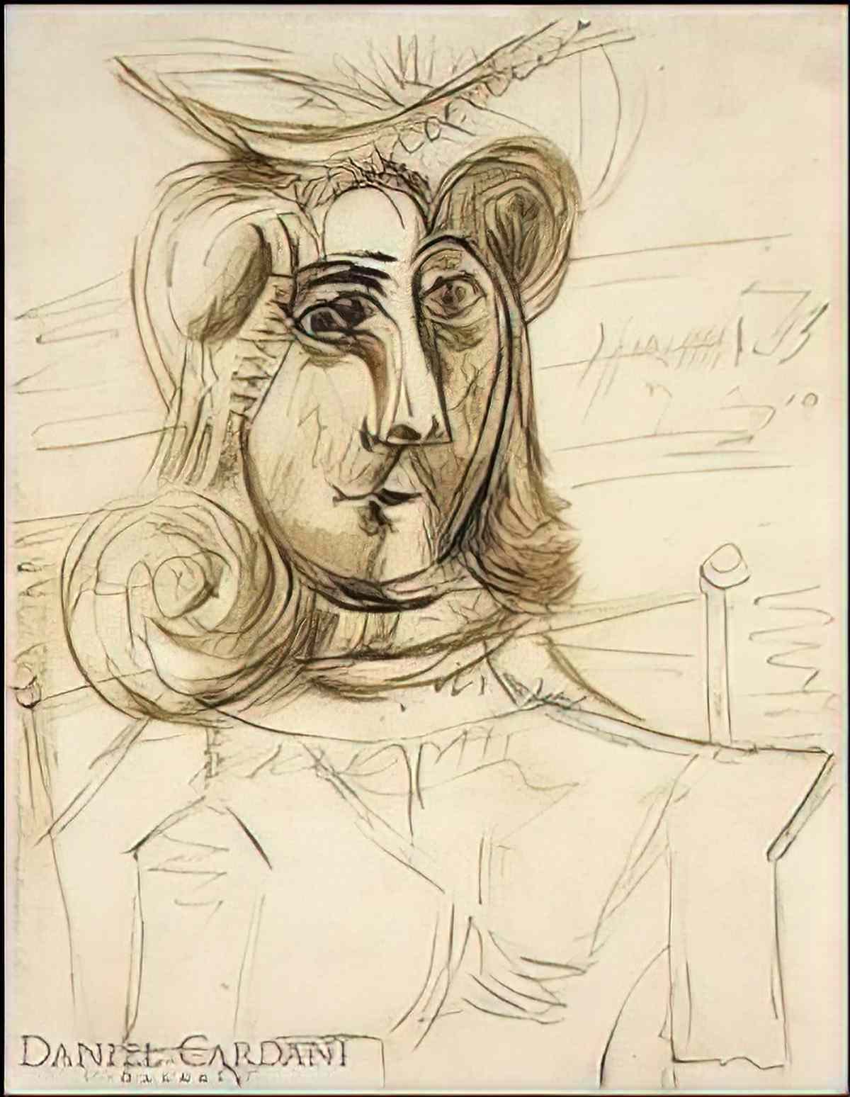 Pablo Picasso dora maar (2) Art A4 Photo Print