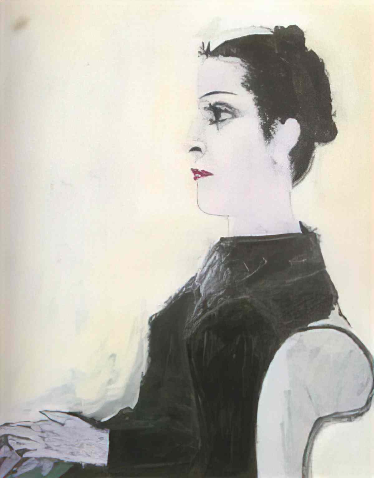 Pablo Picasso dora maar assise de profil Art A4 Photo Print
