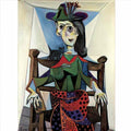 Pablo Picasso dora maar au chat Art A4 Photo Print