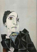 Pablo Picasso dora maar aux ongles verts 2 A4 Photo Print