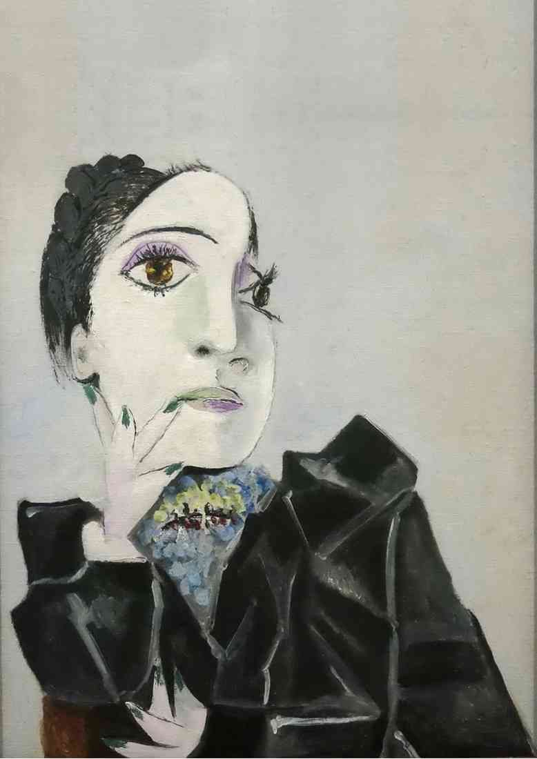 Pablo Picasso dora maar aux ongles verts 2 A4 Photo Print