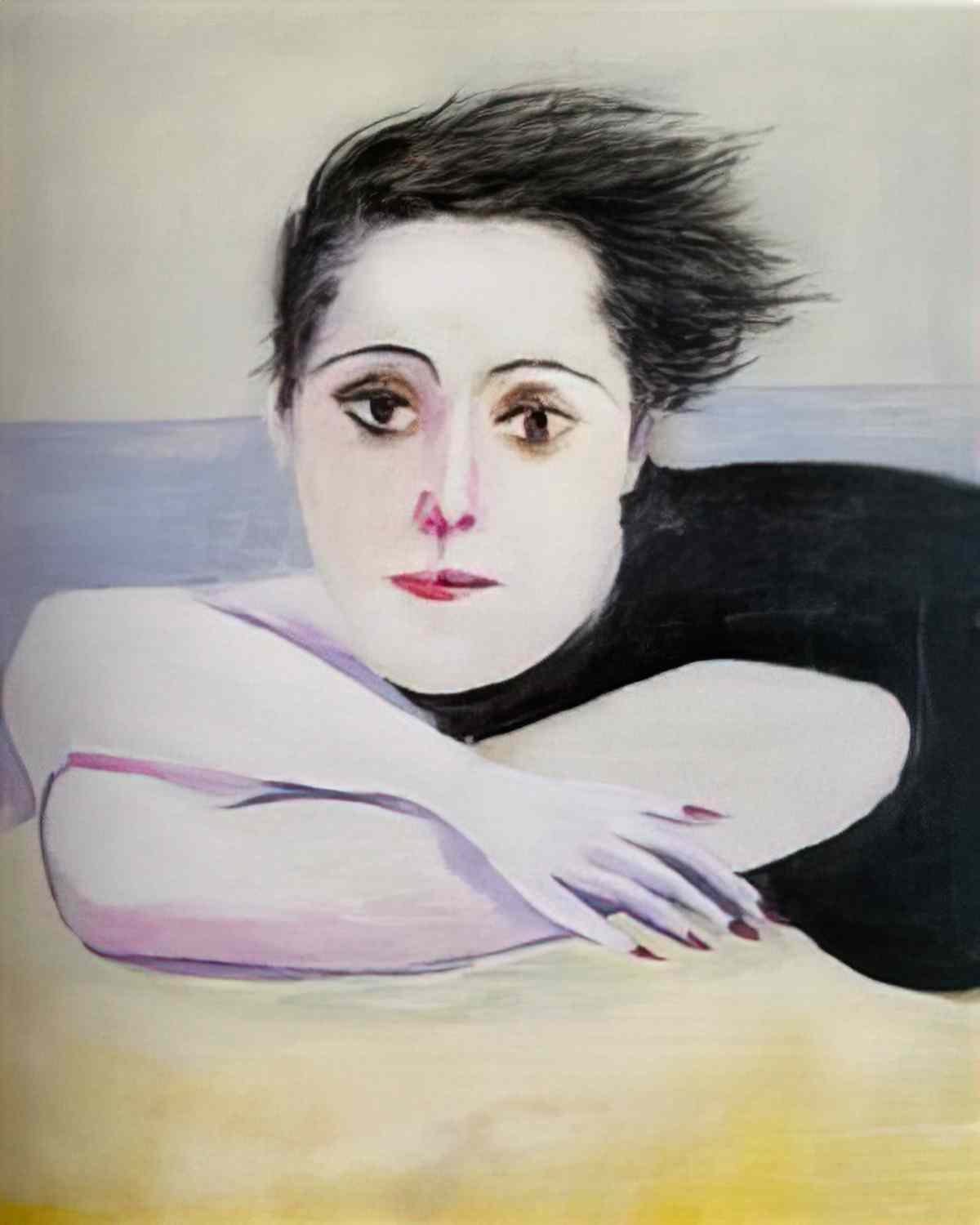 Pablo Picasso dora maar sur la plage Art A4 Photo Print