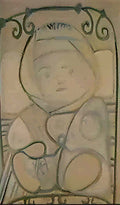Pablo Picasso enfant dans un lit Art A4 Photo Print