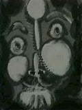 Pablo Picasso face with oblique line Art A4 Photo Print