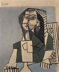 Pablo Picasso femme assise (2) Art A4 Photo Print