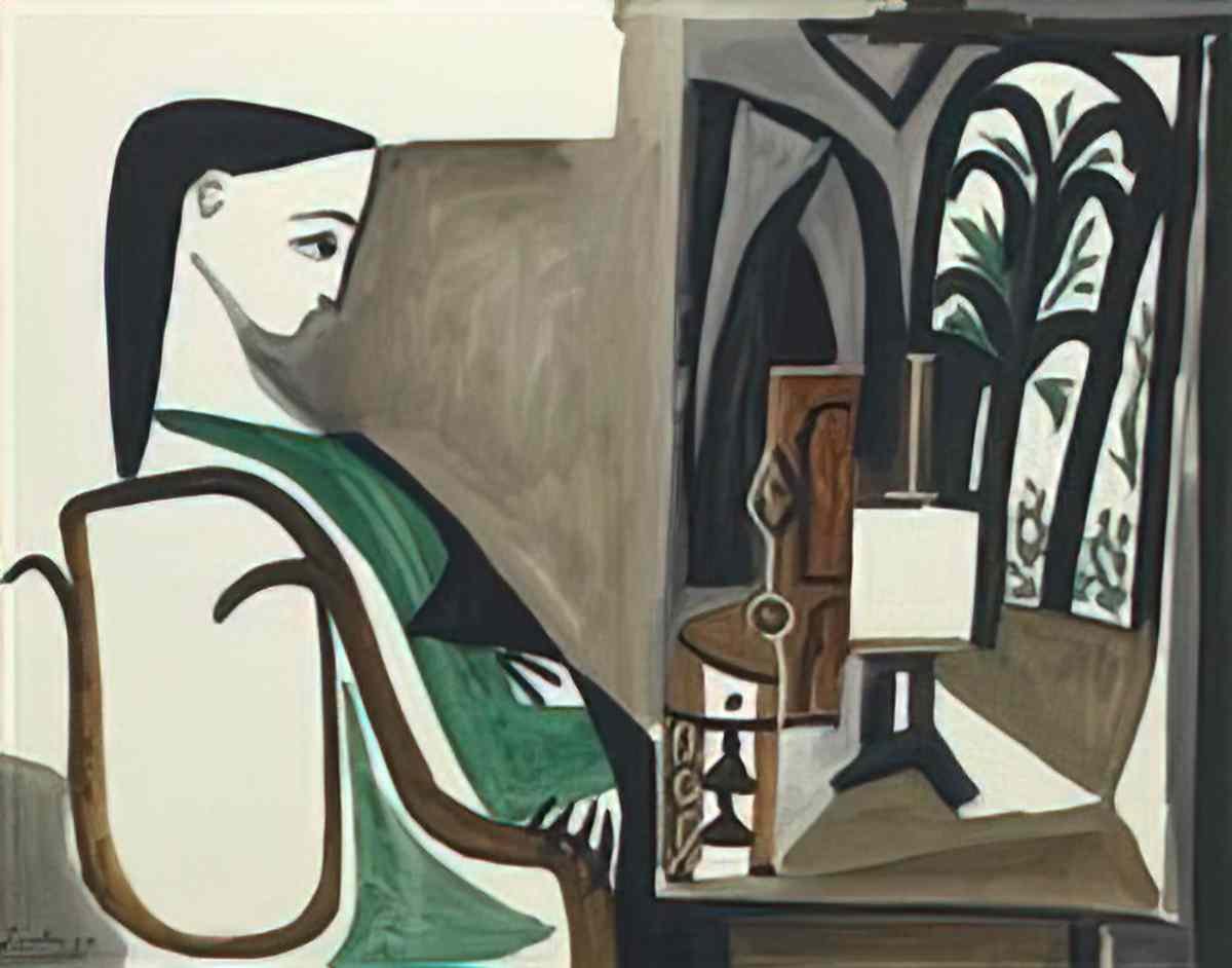 Pablo Picasso femme dans latelier (1) Art A4 Photo Print