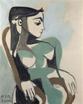 Pablo Picasso femme dans un fauteuil (8) Art A4 Photo Print