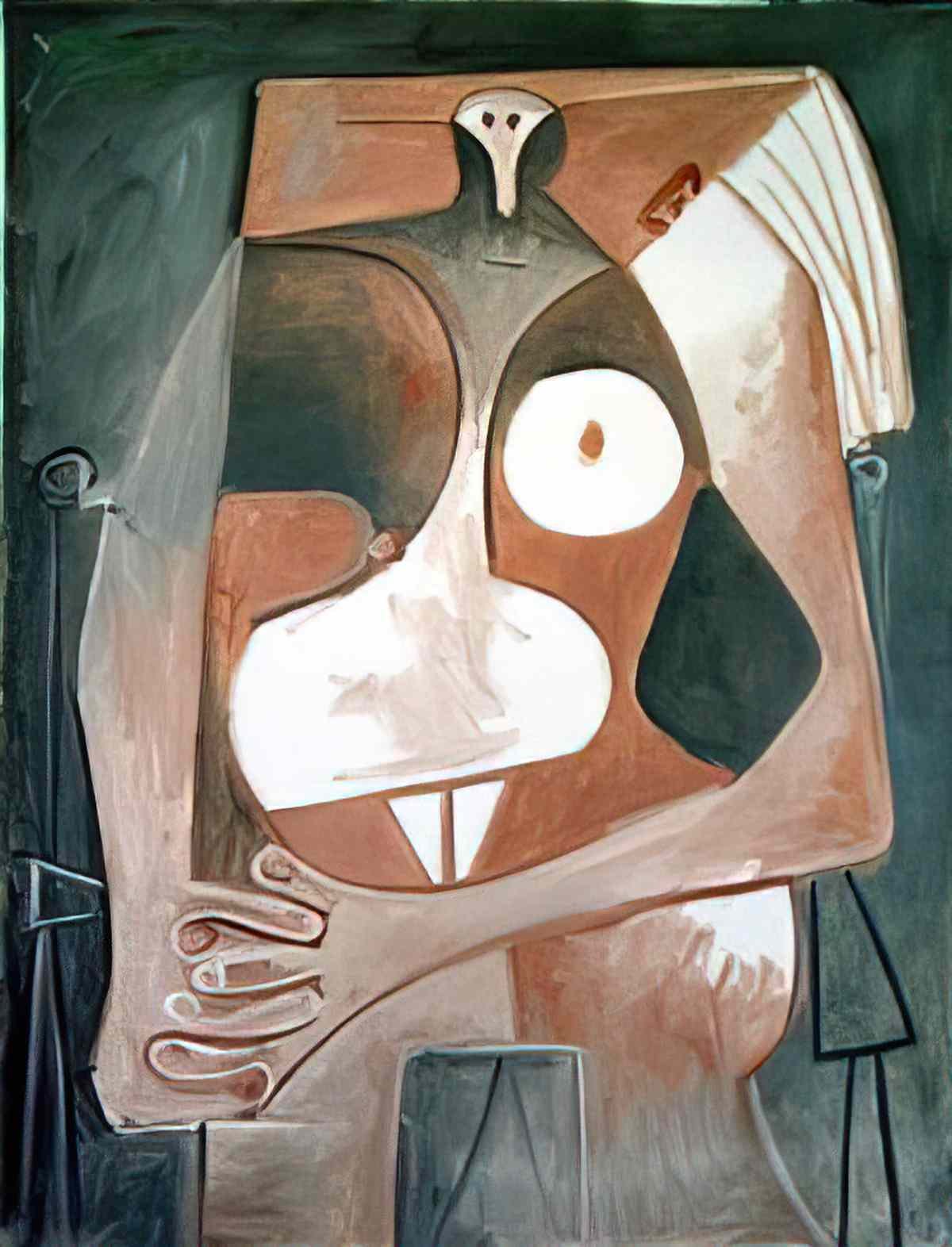 Pablo Picasso femme nue assise (8) Art A4 Photo Print