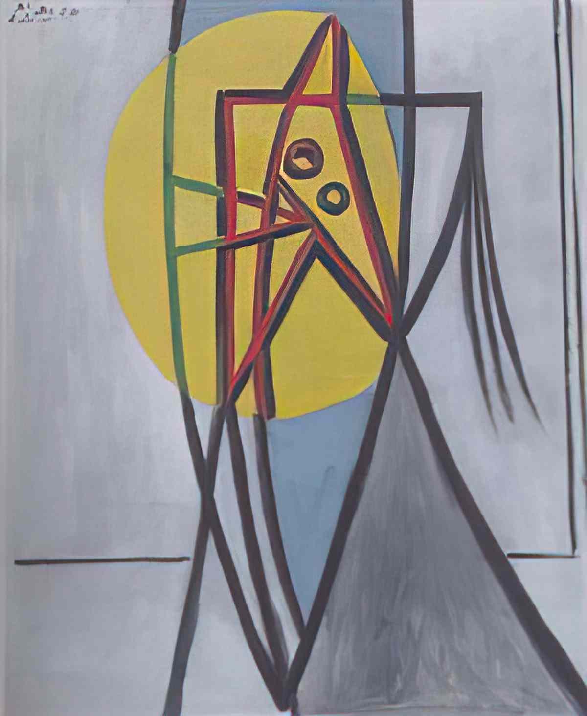 Pablo Picasso figure (8) Art A4 Photo Print