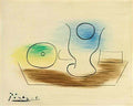 Pablo Picasso fruits et verre Art A4 Photo Print