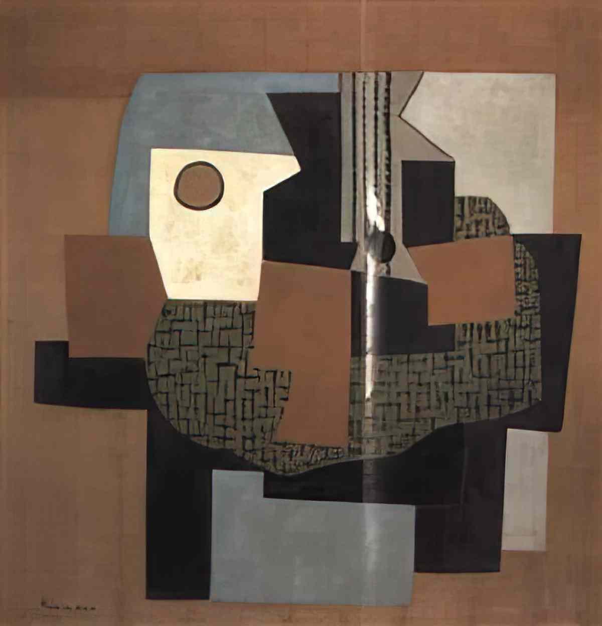 Pablo Picasso guitare sur une table Art A4 Photo Print