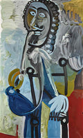 Pablo Picasso homme a la pipe (3) Art A4 Photo Print
