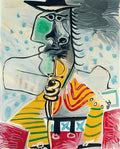 Pablo Picasso homme a lepee (2) Art A4 Photo Print