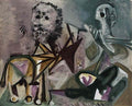 Pablo Picasso homme assise et centaure Art A4 Photo Print