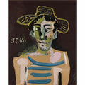 Pablo Picasso homme au chapeau Art A4 Photo Print