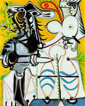 Pablo Picasso homme et femme Art A4 Photo Print