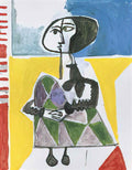 Pablo Picasso jacqueline accroupie Art A4 Photo Print