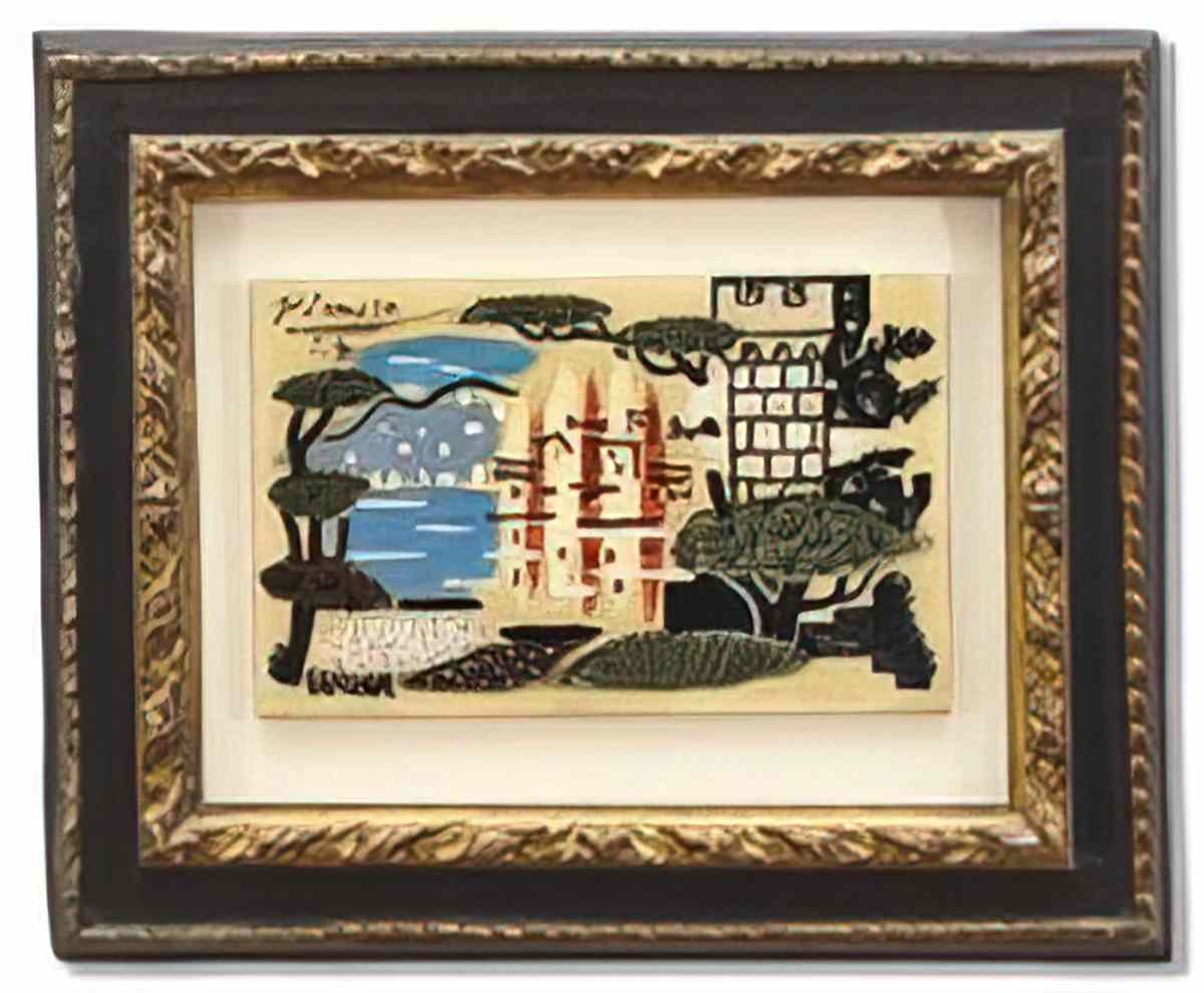 Pablo Picasso juan les pins (2) Art A4 Photo Print