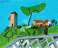 Pablo Picasso la balustrade Art A4 Photo Print