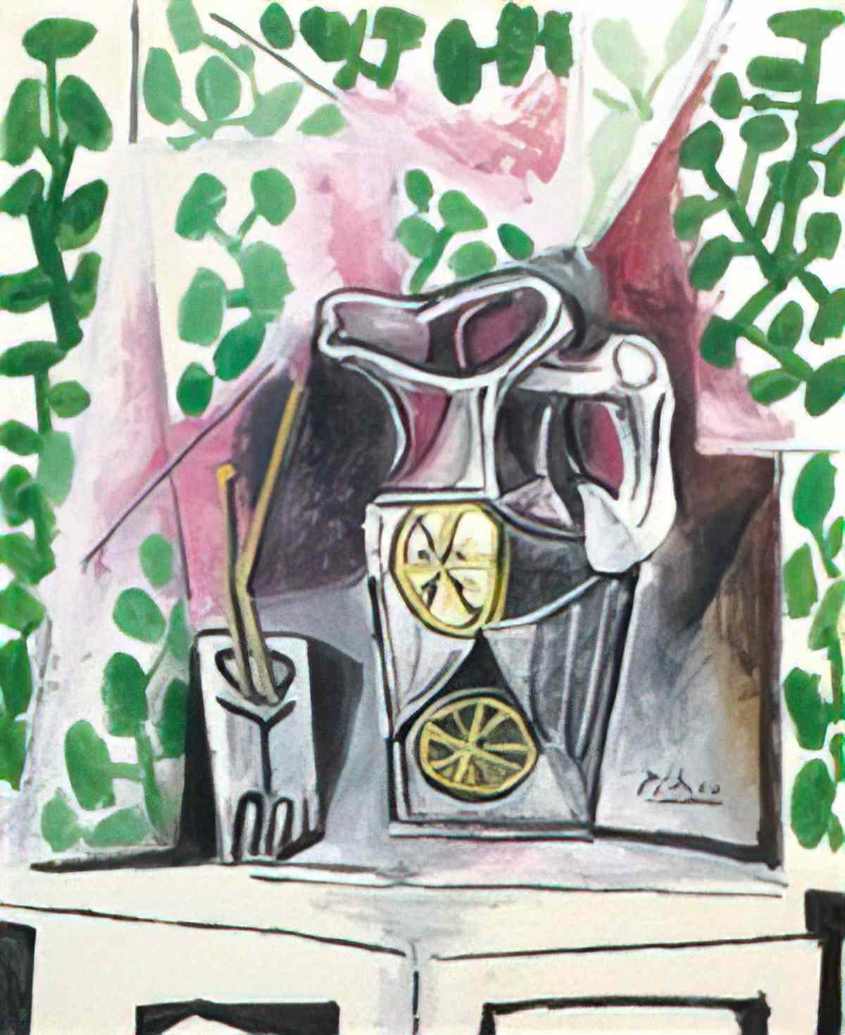 Pablo Picasso la citronade Art A4 Photo Print