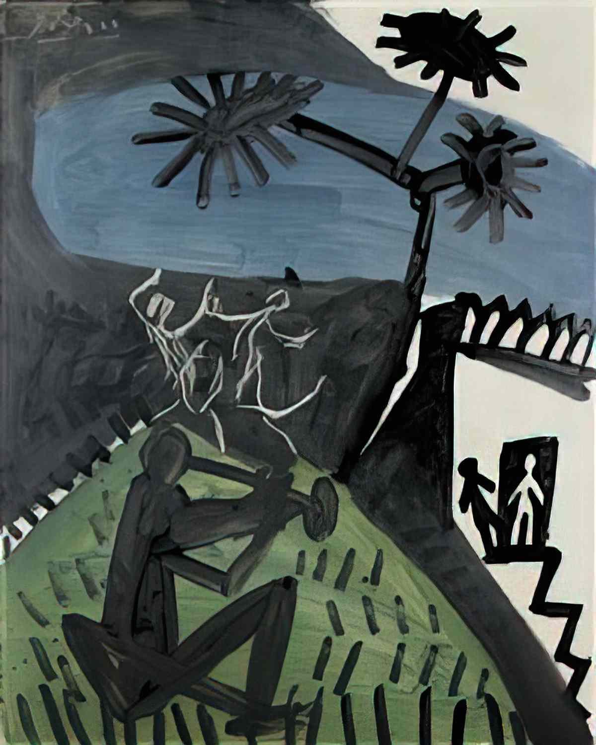 Pablo Picasso la danse Art A4 Photo Print