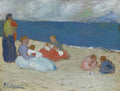 Pablo Picasso la plage Art A4 Photo Print