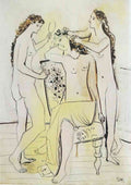 Pablo Picasso la toilette de venus A4 Photo Print