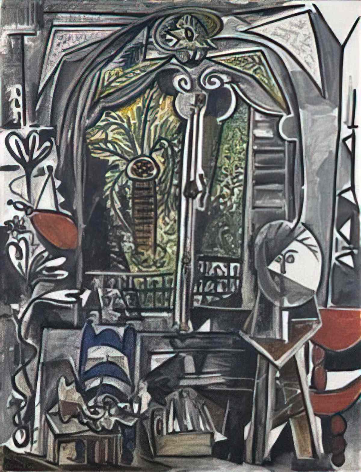 Pablo Picasso latelier (10) Art A4 Photo Print