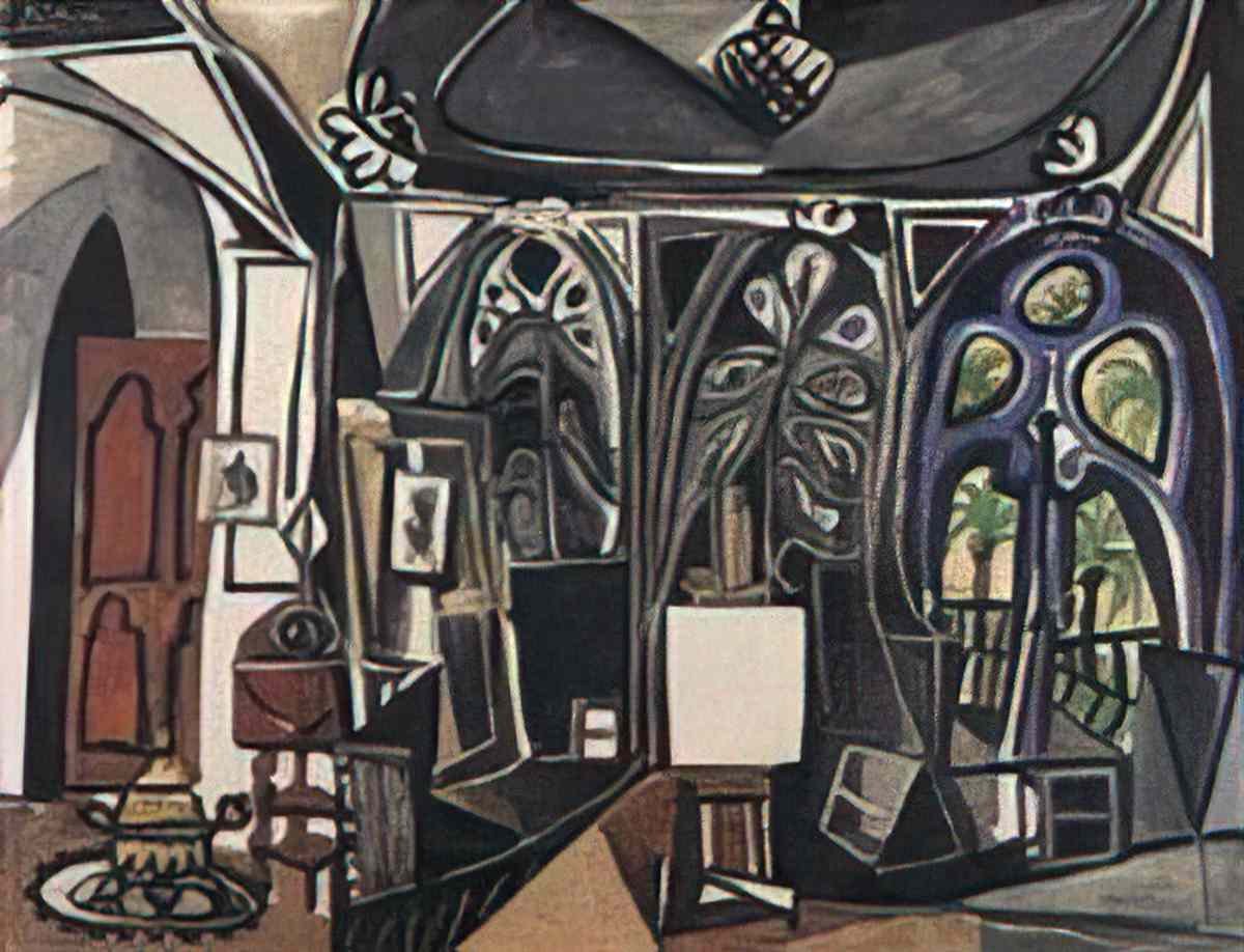Pablo Picasso latelier (4) Art A4 Photo Print