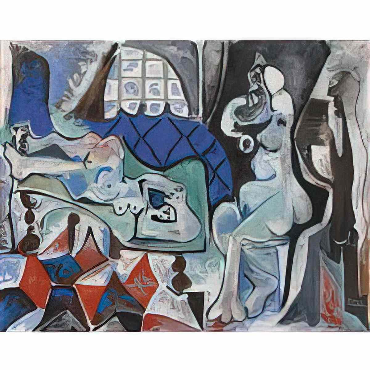 Pablo Picasso latelier (5) Art A4 Photo Print