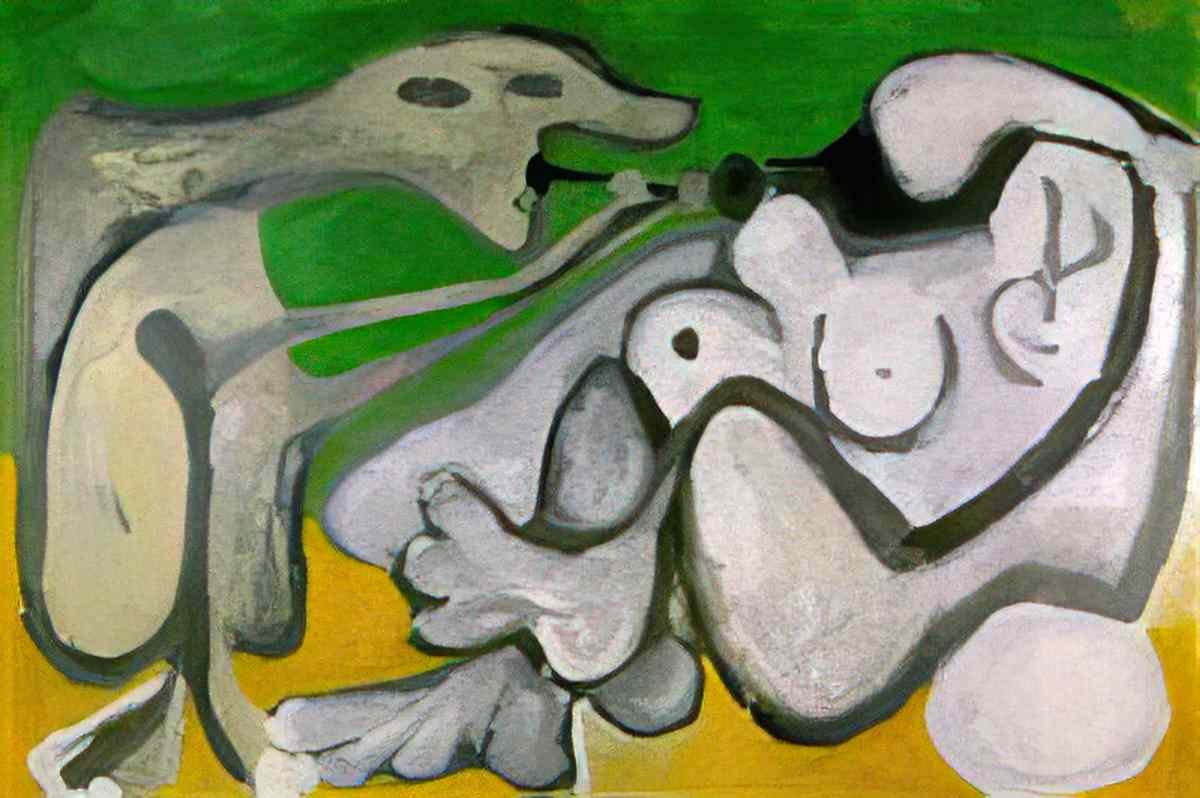 Pablo Picasso laubade Art A4 Photo Print