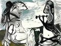 Pablo Picasso laubade (2) Art A4 Photo Print