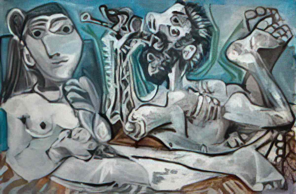 Pablo Picasso laubade (3) Art A4 Photo Print