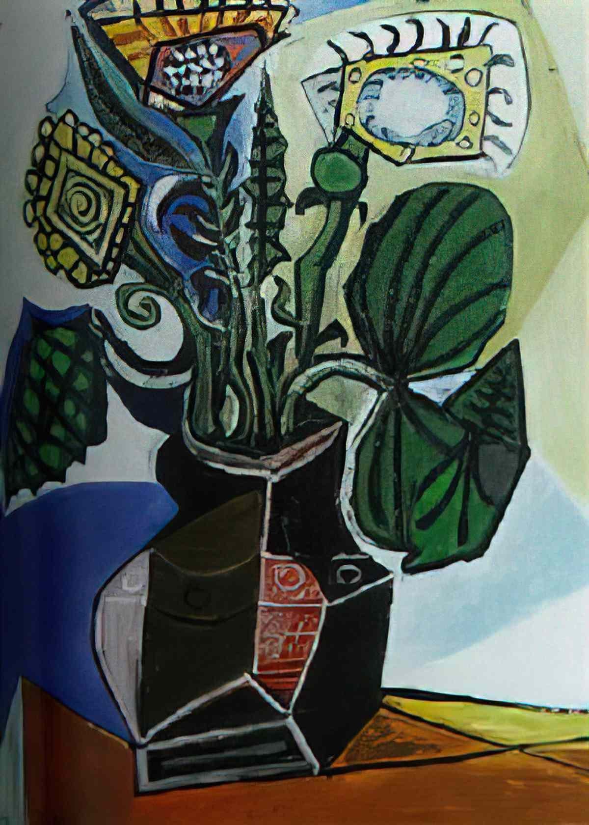 Pablo Picasso le bouquet Art A4 Photo Print