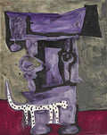 Pablo Picasso le chien dalmate Art A4 Photo Print