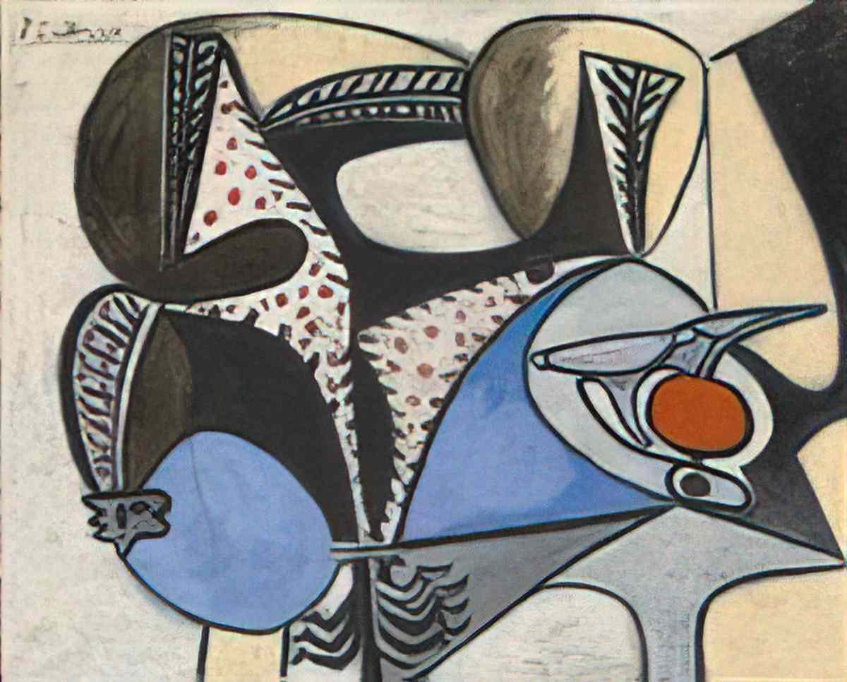 Pablo Picasso le coq saigne Art A4 Photo Print