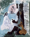Pablo Picasso le dejeneur sur lherbe Art A4 Photo Print