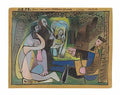 Pablo Picasso le dejeuner sur lherbe (4) Art A4 Photo Print