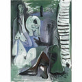 Pablo Picasso le dejeuner sur lherbe (5) Art A4 Photo Print